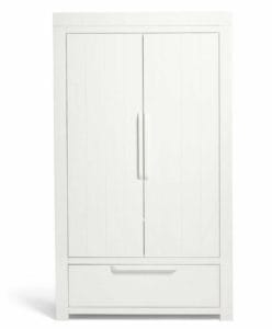 WRFRWW100 03 FRANKLIN WHITEWASH WARDROBE