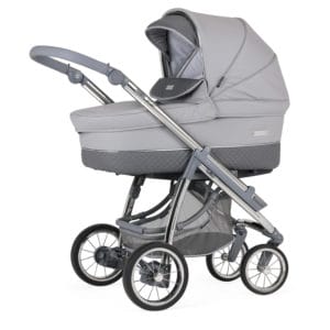 Bebecar Ip-op XL Classic Combination with Car Seat and KITLA3 - Pewter