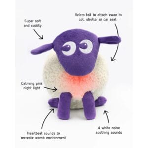 Ewan the dream sheep purple 2