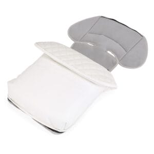 Bebecar Footmuff White Rose
