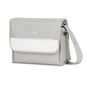 Bebecar Square Changing Bag Silver Grey
