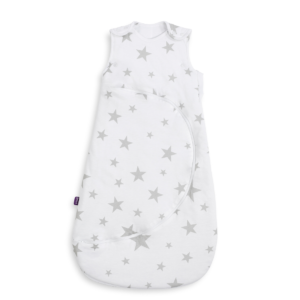 SnuzPouch Sleeping Bag 2.5 Tog – Grey Stars 0-6m