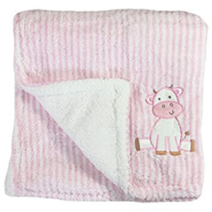 Baby Pram Blanket - Pink