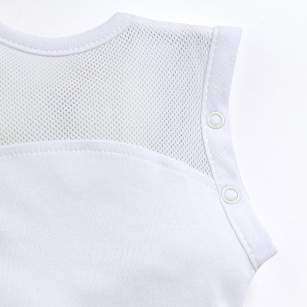 Purflo Swaddle To Sleep Bag White (5)