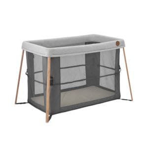 Maxicosi homeequipment bed iris grey essentialgraphite 3qrtleft