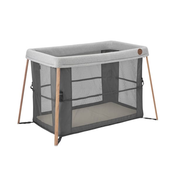 Maxicosi homeequipment bed iris grey essentialgraphite 3qrtleft
