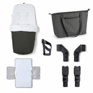 Memore V2 Travel System 13 Piece Pecan i Size BLACK