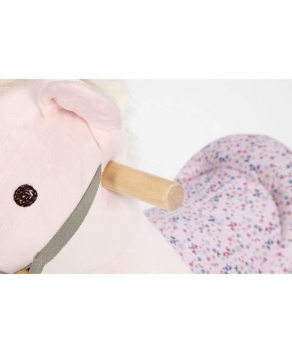 644990900 ROCKING ANIMAL BELLE WOODEN HANDLES