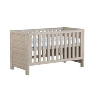 Babymore Luno Cot Bed - Oak