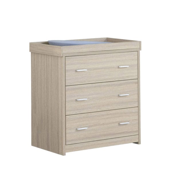 Babymore Luno and Veni Chest Changer - Oak