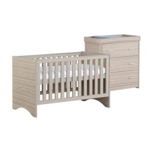 Babymore Veni Room Set 2 Pieces - Oak