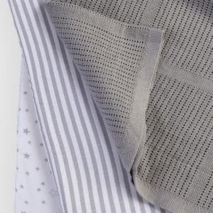 Clair de Lune Stars Stripes 3pc Bale Pram Crib 16 1000x
