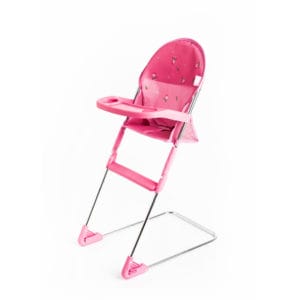 Roma Darcie Dolls Highchair - Pink