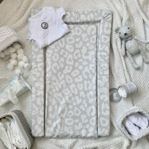 Obaby Changing Mat – Leopard Print Grey