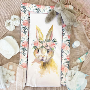 Obaby Changing Mat – Watercolour Rabbit