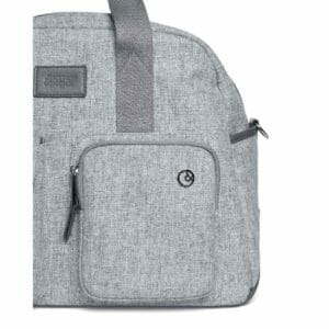 Mamas papas bowling style changing bag with bottle holder skyline grey pocket 77887.1611059640