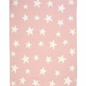 Mamas papas blankets chenille blanket pink star 28959265751205 1024x1024@2x