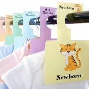 Wardrobe Dividers -Safari Animals