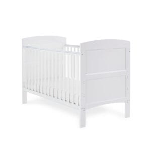 Obaby Grace Cot Bed White (2)
