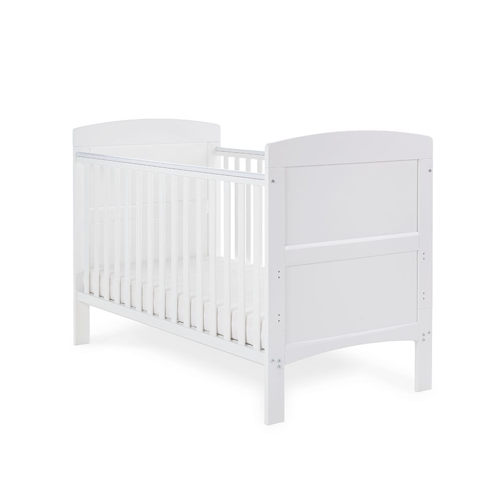Obaby Grace Cot Bed White (2)