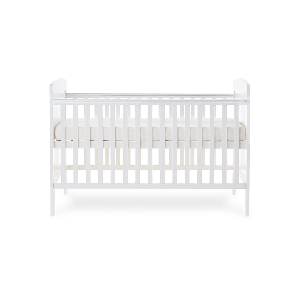 Obaby Grace Cot Bed White (3)