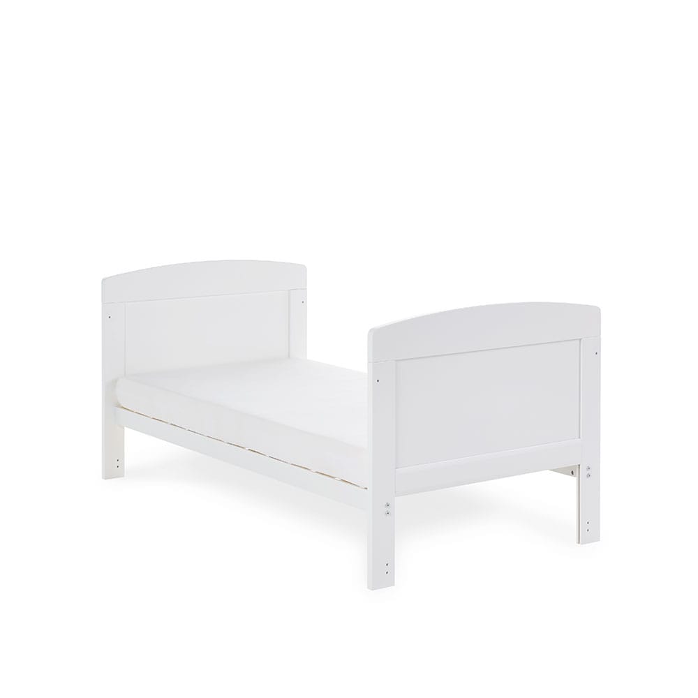 Obaby Grace Cot Bed White (6)