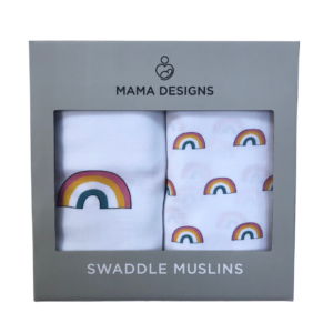 Rainbow swaddles