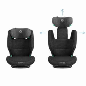 Maxi Cosi RodiFix Pro i Size Car Seat Authentic Black (4)
