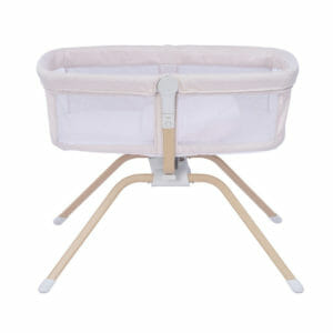 Babymore Air Motion Gliding Crib - Cream