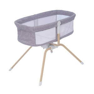 Babymore Air Motion Gliding Crib - Slate