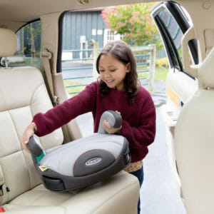 Graco EverSure™ Lite R129 Backless Booster Car Seat - Ebony