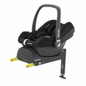Maxi-Cosi Zelia Luxe and Cabriofix i-Size Bundle - Twillic Black