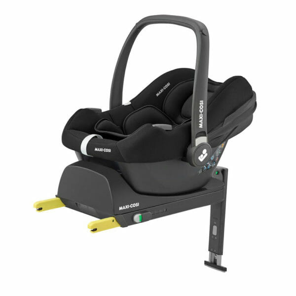 Maxi-Cosi Zelia Luxe and Cabriofix i-Size Bundle - Twillic Black