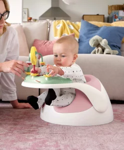 Snug Floor Seat with Activity Tray – Blossom