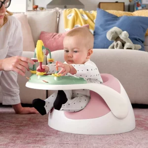 Mamas & Papas Snug Floor Seat with Activity Tray - Blossom