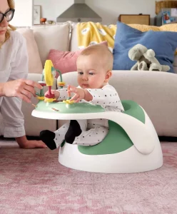 Snug Floor Seat with Activity Tray – Eucalyptus1