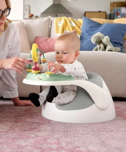Snug Floor Seat with Activity Tray – Pebble Grey14