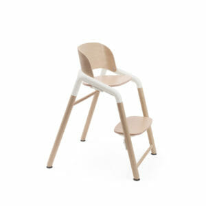 Bugaboo Giraffe Chair NATURAL WOOD/WHITE