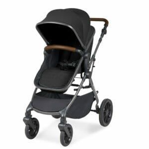 Ickle Bubba Cosmo 2in1 Plus Pushchair Black