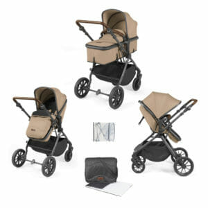Ickle Bubba Cosmo 2in1 Plus Pushchair Desert