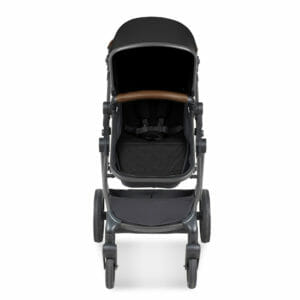 Ickle Bubba Cosmo i-Size Travel System With Stratus Car Seat and Isofix Base Black