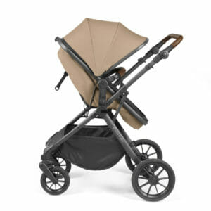 Ickle Bubba Cosmo i-Size Travel System With Stratus Car Seat and Isofix Base Desert