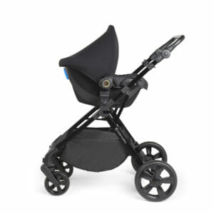 Ickle Bubba Comet 3-In-1 Travel System with Astral Car Seat Black