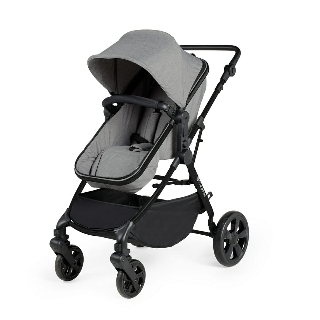 Ickle Bubba Comet 3-In-1 Travel System With Astral Car Seat Space Grey