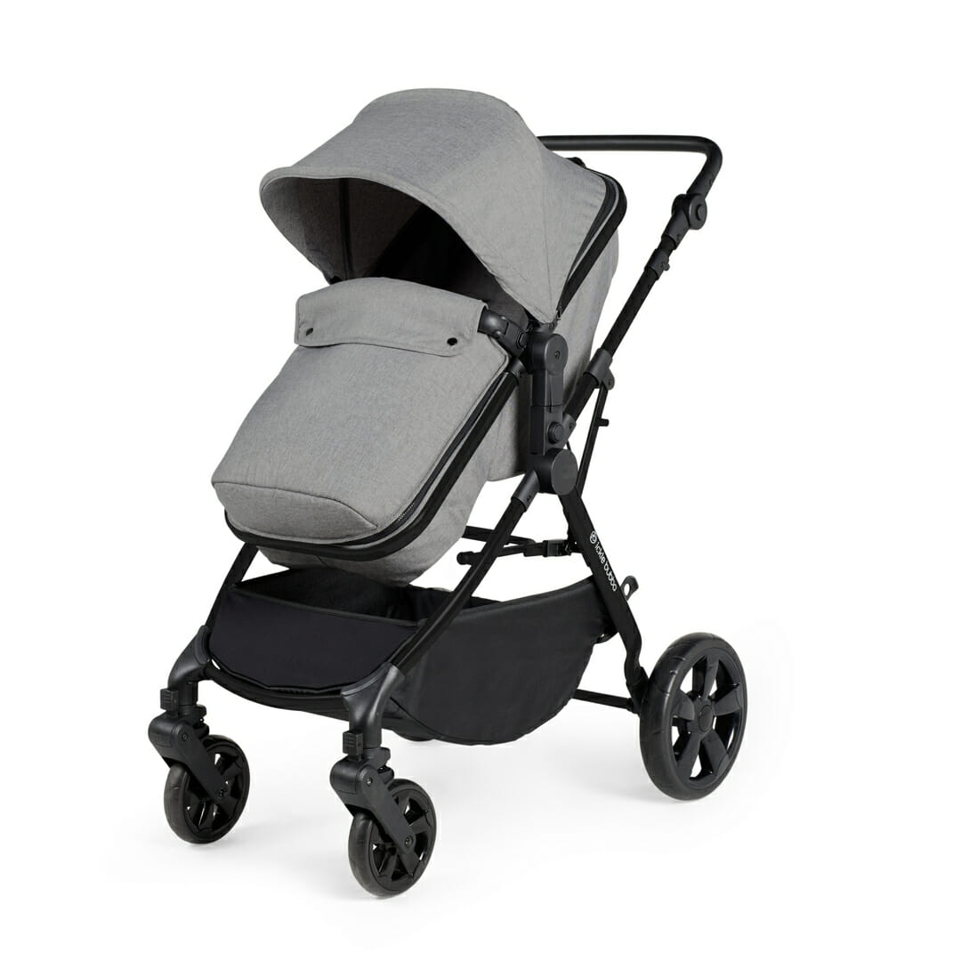 Ickle Bubba Comet 3-In-1 Travel System With Astral Car Seat Space Grey