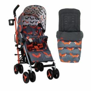 Cosatto Supa 3 Charcoal Mister Fox