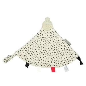 Cheeky Chompers Baby Comforter With Teether - Leopard Rose Comfortchew