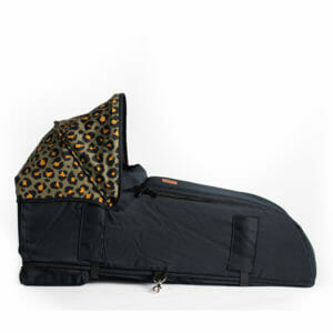 Roma Gemini Carrycot Khaki Leopard