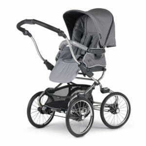 Bebecar Stylo Class+ Combination with Raincover and LA3 Kit Stormy Grey