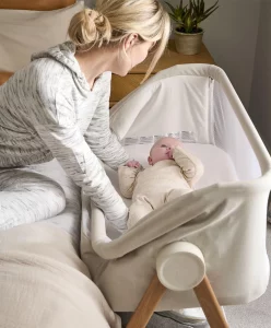 Mamas papas bedside sleeping lua bedside crib beige 34047726125221 1024x1024@2x